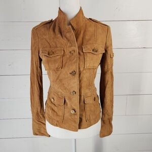 Tory Burch Tan Leather Jacket